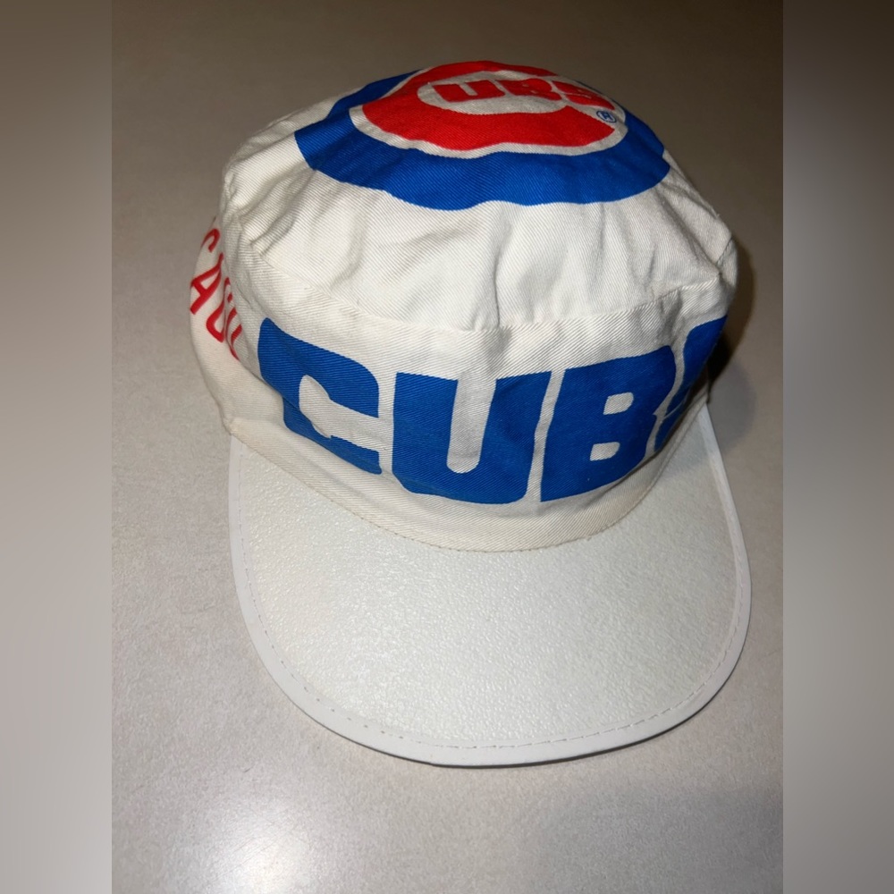 Vintage Chicago Cubs Painters Hat Twin Enterprises